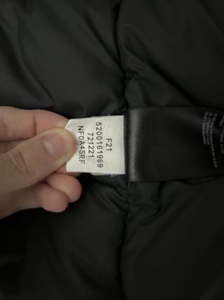 Chaquetón The North Face Negro