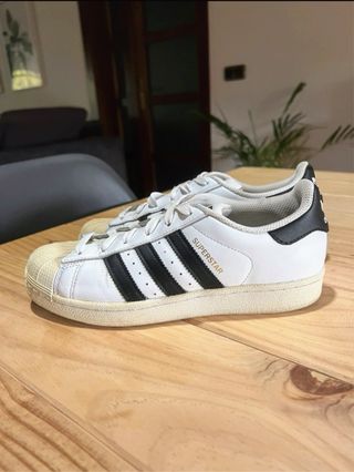 Adidas Superstar Blancas y Negras