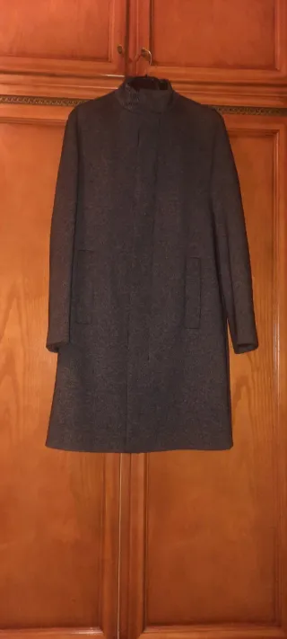 Abrigo de caballero gris, Talla M
