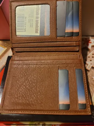 Cartera SAOPORES hombre marrón