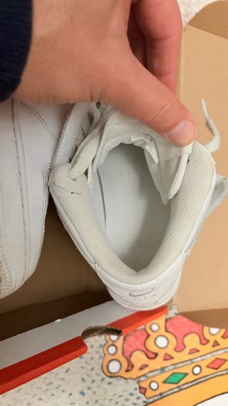 Nike Air Force 1 MID Talla 35.5 Blancas