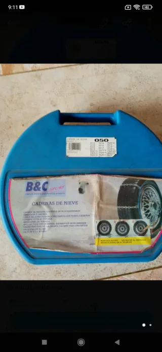 Cadenas para nieve B&C Sport 050