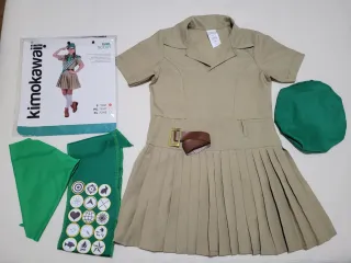 Disfraz Scout Niña Talla S