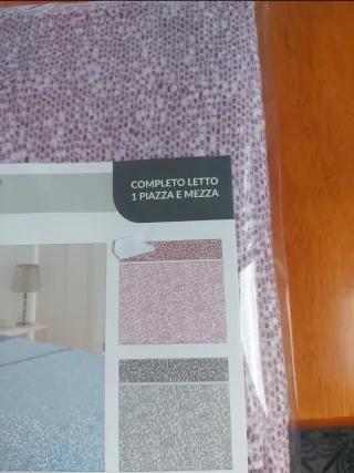 Completo letto 1 piazza e mezza nuovissimo