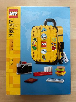 LEGO 40817 Valigia Gialla da Viaggio - 184 pezzi