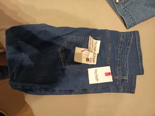 Pantalón vaquero mujer azul