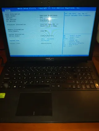 Asus X552C i7 Portátil Negro