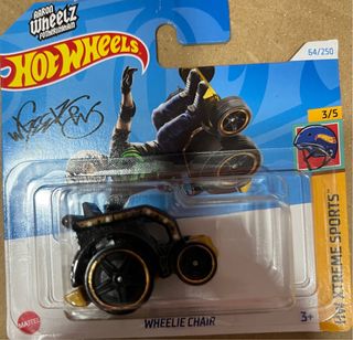 Hot Wheels Wheelie Chair firmado Aaron Wheelz