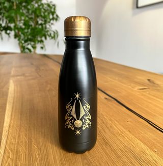 BOTELLA DE ACERO INOXIDABLE CON ESCUDO DE HOGWARTS