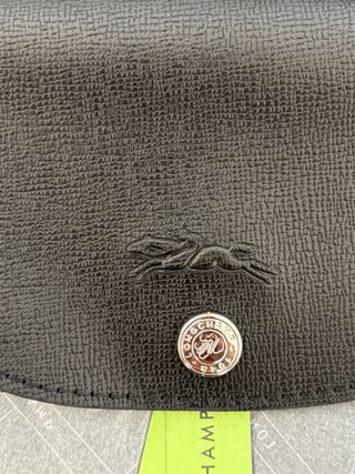 Maletín Longchamp Negro Compartimento Portátil