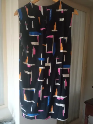 Vestido Bimba y Lola Talla S Estampado