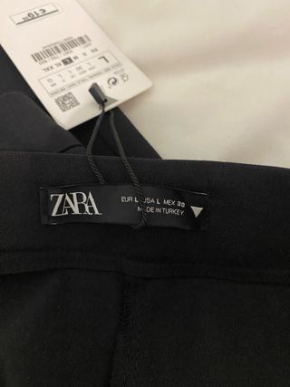 Pantalón Zara negro mujer