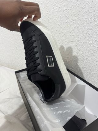 Zapatillas Antony Morato Hombre Negras Blancas