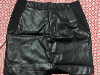 Falda polipiel Encuentro negra