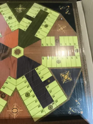 Tablero Parchís Madera 43x43