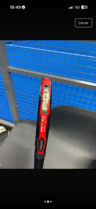 Pala Pádel Nox AT10 18K