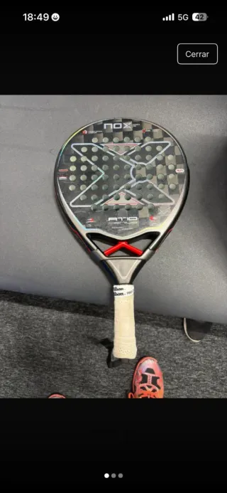 Pala Pádel Nox AT10 18K