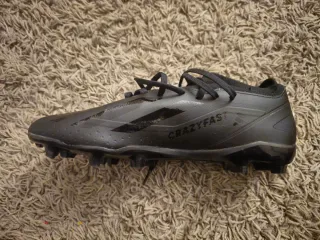 Botas de fútbol negras Adidas CrazyFast
