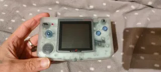 Neo Geo Pocket Color blanca trasparente