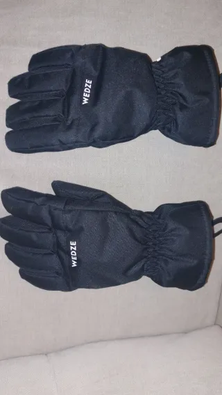 Guantes de nieve Wedze negros