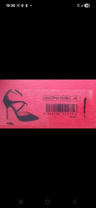 Zapatillas Tacón Carolina Herrera Negras Rojas