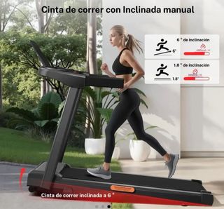 UMAY Cinta Correr Inclinada con Mango