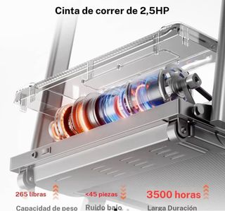 UMAY Cinta Correr Inclinada con Mango