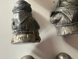 Lotto 6 statuine fraticelli vintage