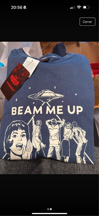 Camiseta Stranger Things Primark Talla M