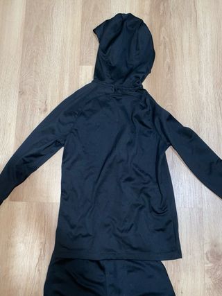Chándal negro Nike Barça niño