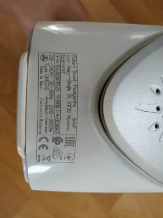 Plancha de vapor Bosch