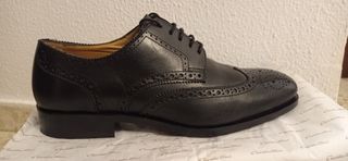 Zapatos Emidio Tucci Derby Brogues Negros
