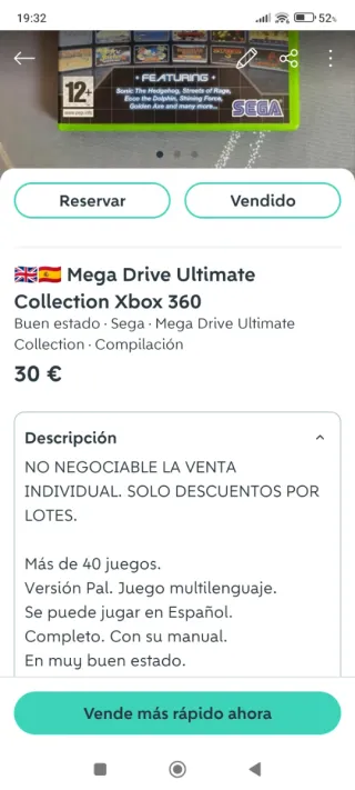 Lote de 7 Videojuegos Xbox 360