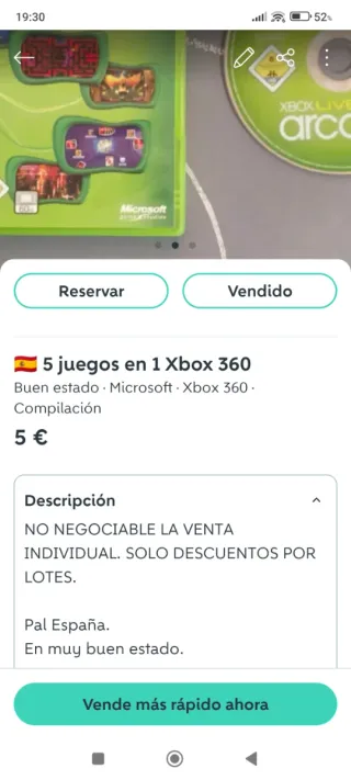 Lote de 7 Videojuegos Xbox 360