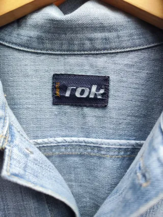 Camisa vaquera rok azul