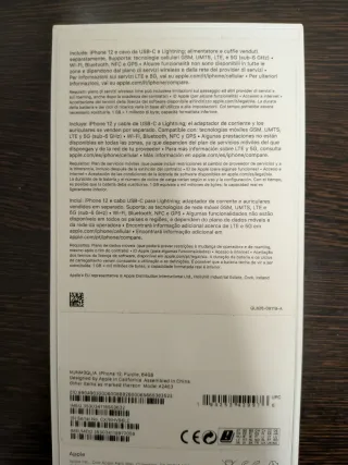 iPhone 12 Viola 64GB con scatola