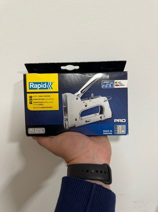 Grapadora Profesional PRO R36 Manual – Acero