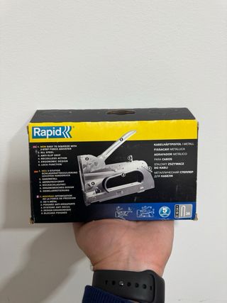 Grapadora Profesional PRO R36 Manual – Acero