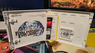 Final Fantasy Explorers Nintendo 3DS RPG