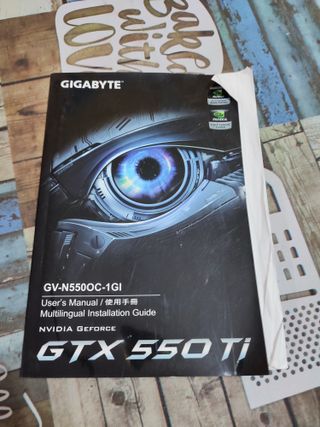 Scheda video Nvidia  gtx 550ti  - funzionante