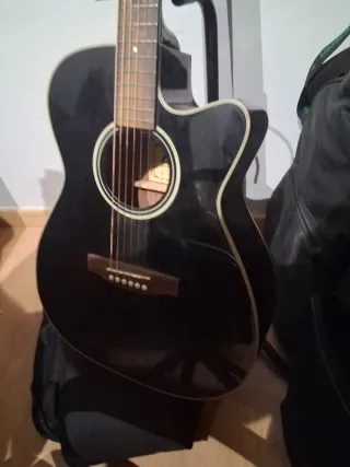 Guitarra Acústica Cruiser Negra