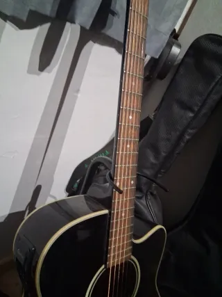 Guitarra Acústica Cruiser Negra