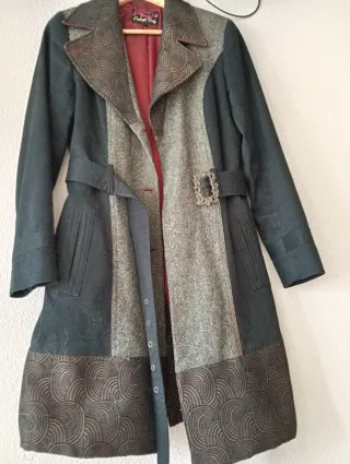 Abrigo largo muy original