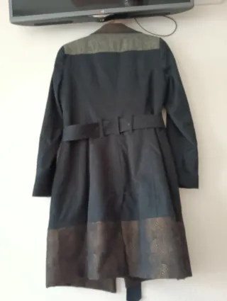 Abrigo largo muy original