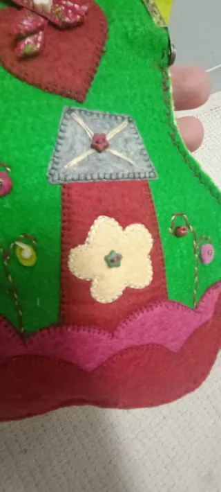 Cartera neceser hecho a mano