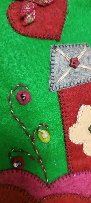 Cartera neceser hecho a mano