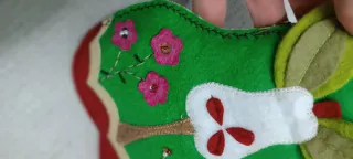 Cartera neceser hecho a mano