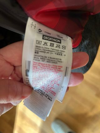 Chaqueta bomber impermeable montaña nieve Man