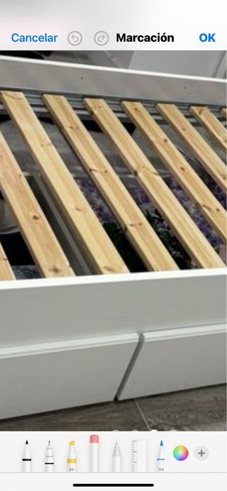 Cama individual 90x200 Ikea