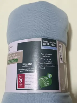 Sábana Bajera Ajustable King Size 180-200x200cm